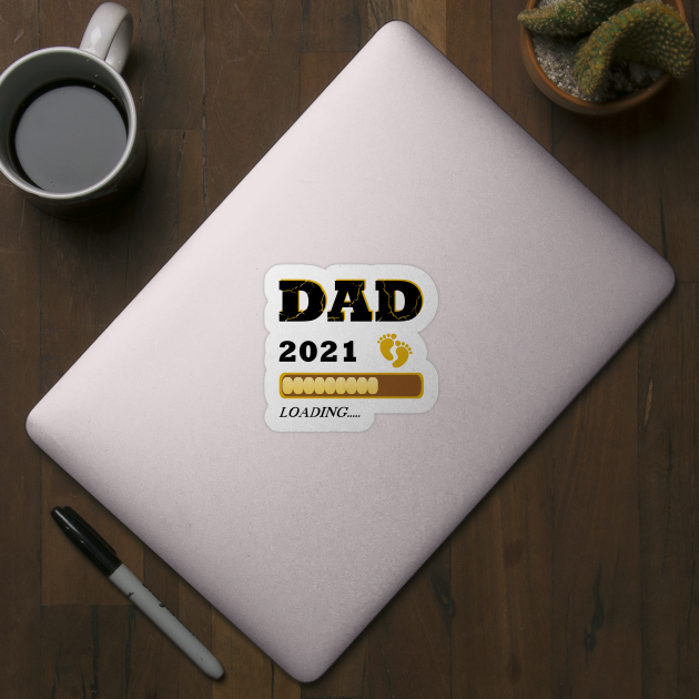 Dad 2021 loading Vater Baby by JG0815Designs